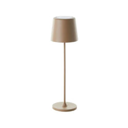 Lampe a poser led kaami Brilliant Métal et plastique - Cappuccino - 2W - IP44