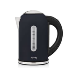Bouilloire Electrique  programmable - HKoeNIG - Boe56 - 1,7L - 2200 W - Température réglable - Ecran LCD - Bleu nuit mat et acier inoxydab