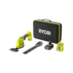RYOBI - Cisaille a gazon / sculpteur de végétaux 18V ONE+ - Mallette de rangement + batterie 2,0 Ah & chargeur - RY18GSA-120T