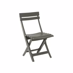La chaise Miami, astucieuse et élégante, est idéale pour les espaces restreints. Elle se plie aisément pour un rangement rapi ...