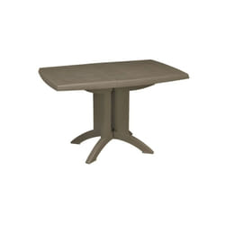 Table de Jardin pliante en résine VEGA - GROSFILLEX - 118 x 77 cm Vert foret
