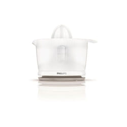 Philips - Presse Agrume Electrique Presse-agrumes Daily HR2738/00 - Entierement démontable - Capacité 0,5L - Design Compact - Blanc