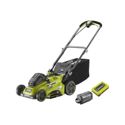 Ryobi - Tondeuse 36V Power Assist™ - ø coupe 40 cm - ramassage et mulching + batterie 6,0 Ah High Energy et chargeur - RLM36X