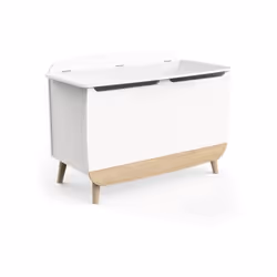 Coffre a jouets en MDF de 15mm - DEMEYERE - STYLE SCANDINAVE - ECO-FRIENDLY : peinture laquée sans métaux lourds - COLORIS : ...