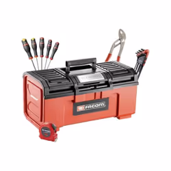 Boite a Outils FACOM - BP.C19NCM1PB - 19" + 16 Outils (Livré avec 5 Tvis Protwist + 9 Clés mâles + 1 pince multiprise + 1 Mes ...