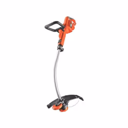 Le coupe-bordure électrique BLACK+DECKER GL7033 dispose d'un moteur placé en haut de l'outil pour un meilleur équilibre. Sa t ...