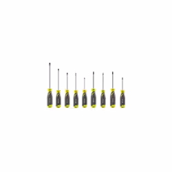 Le jeu de 9 tournevis magnétiques RYOBI - RHSDS9PC est un ensemble complet d'outils avec des tailles et types différents afin ...