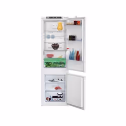 Refrigerateur - Frigo  combiné - BEKO - 2 portes - Intégrable - 254 L (185 L + 69 L) - Froid ventilé - Classe E