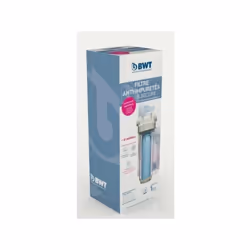 Le filtre B.SECURE de BWT est parfait pour une utilisation domestique. Avec une filtration de 25 microns, il retient toutes l ...