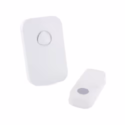 Installez ou changez facilement votre sonnette de porte grâce a ce carillon sans fil CHACON sur batterie. Avec une portée de ...
