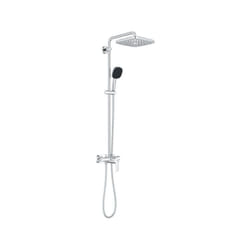 Grohe - Colonne de douche avec mitigeur monocommande - Economie d'eau Vitalio Comfort 250 - Chromé - 26985001