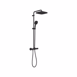 Cette colonne de douche GROHE Vitalio Comfort 250 est équipée d'un mitigeur thermostatique avec fonction inverseur 2 sorties, ...