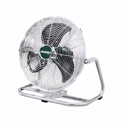 Ventilateur sans fil - METABO - AV 18 - 18 V - 3 niveaux de vitesse - Télécommande - Gris