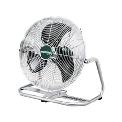Ventilateur sans fil - METABO - AV 18 - 18 V - 3 niveaux de vitesse - Télécommande - Gris