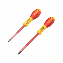 Jeu de 2 Tournevis - STANLEY FATMAX - FMHT0-62649 - Borniers Isolés 1000V - PZ1X100 + PZ2X125
