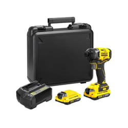 Visseuse a impacts - STANLEY FATMAX V20 - SFMCF820D2K-QW - 190 Nm Brushless - Lithium 18V - 2 Batteries 2Ah