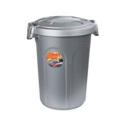 Conteneur a aliment Tom 16kg 46l pour chien - 44,5x40x61cm - Gris - Kerbl