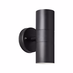 Découvrez l'applique murale extérieure JANDY 2L noir métal/verre de la marque BRILLIANT. Cette applique a une puissance maxim ...