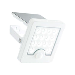 Brilliant - Applique extérieure luton - led et solaire - Détecteur de mouvement - Plastique et métal - 4 w - Blanc