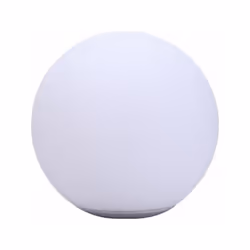 La boule lumineuse solaire LED en polyéthylene de 30cm de diametre est idéale pour éclairer votre jardin ou votre terrasse. E ...