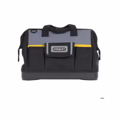 Ce sac porte-outils de la marque Stanley dispose d'une sangle bandouliere robuste et résistante. Il bénéficie également d'une ...