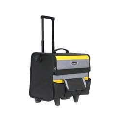 Sac a outils Softbag a roulettes Stanley 1-97-515 - 46 cm - Noir, Gris et Jaune - Matiere durable