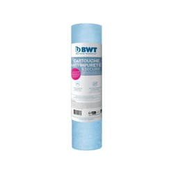 BWT - Cartouche filtrante b.secure - anti-impuretés 25µm - antibact - Compatible avec tous les filtres 10