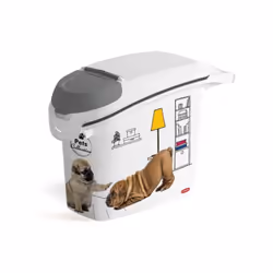 La boîte a croquettes CURVER PetLife de 6 kg est idéale pour conserver la nourriture de votre chien. Avec un joint spécial, e ...