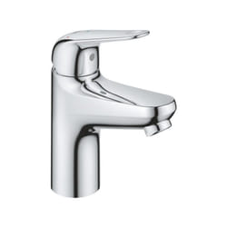 Grohe - Mitigeur monocommande lavabo Swift - 24323001 - Chromé - Taille s - Ouverture Eau Froide - Economie d'eau - Vidage clic