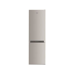 Refrigerateur - Frigo  congélateur bas - HOTPOINT H8A2ES - 337 L (226L +111 L) - Froid brassé - Classe E - L69 cm x H 193,5 cm - silv