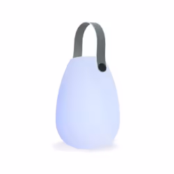 La baladeuse LAURY de LUMISKY est une lampe nomade sans fil LED blanc chaud/multicolore avec intensité variable. Son design m ...