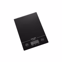 balance de cuisine numérique Adler AD 3138 czarna Noir 5 kg - TU