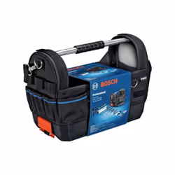 Set essentiel pour une mobilité maximale : sac a outils ouvert et 8 outils a main Bosch Professional Divers compartiments et  ...