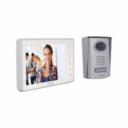 Le videophone CHACON 2 fils 7'' est doté d'un écran couleur sobre et élégant. Il fonctionne avec un adaptateur 13,5V - 0,8A ( ...