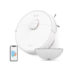 Aspirateur Robot Dreame D9Max White - Laveur 2 en 1 - Navigation lds Intelligente Laser - 4 000Pa - Cartes pour sols Multiples