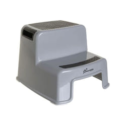 Transat - Anneau Tabouret marchepied - dreambaby - 2 Up - Antidérapant et texturé - Jusqu'a 80 kg pour les petits et les adultes - Gris et Noir