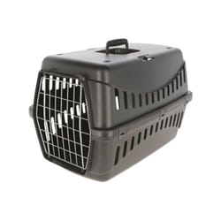 Box de transport pour chien - expedition eco - 58 x 38 x 38 cm - Noir - Kerbl