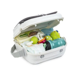 Rehausseur bébé pour table a manger - benbat - Portable et lavable - Facile a plier - Harnais de sécurité réglable - Gris