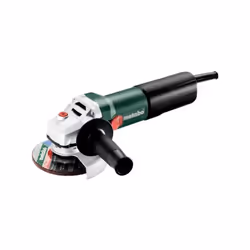 WEQ 1400-125 Meuleuse d'angle - Carton - Ecrou de serrage rapide M-Quick - Capot de protection - Flasque d'appui - Poignée su ...
