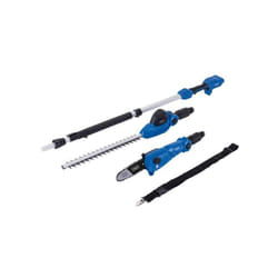 Elagueuse 18cm + Taille-haies 41cm sans fil C-PHTS410-X - téléscopique Scheppach 20V ixes - sans batterie ni chargeur
