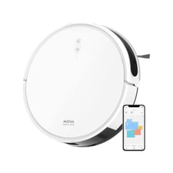 Aspirateur Robot mova M1 - Laveur 2 en 1 - 4500Pa - Navigation Intelligente par SoF LiDAR - Brosse multi-surfaces