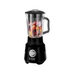 Blender  - RUSSELL HOBBS - Matte Black 24722-56 - 650 W - Noir mat - Bol verre 1,5 L - 2 vitesses + pulse