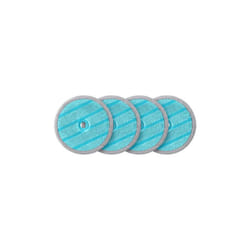 Samsung - Lot de 4 coussins VCA-SPW95/VT pour Double serpillère motorisée Spray Bespoke Jet Bleu