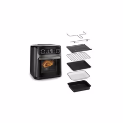 Four AirFryer Moulinex Easy Fry Multifonction : Combi air fryer et four AL5558F0 1800 W Noir