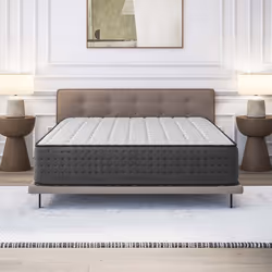 Matelas haut de gamme EQUINOX 135x190 cm - 32 cm - Mousse mémoire de forme HR 35 kg et Blue latex - 7 zones - Confort très fe ...