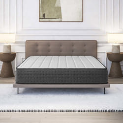 Matelas haut de gamme EQUINOX 150x190 cm - Mousse mémoire de forme et latex - 7 zones de confort - Confort équilibré