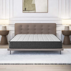 Cosmos - Matelas equinox 135x190 cm-Mémoire de Forme-Mousse hr 35 kg-Latex-Confort-ferme-Réversible
