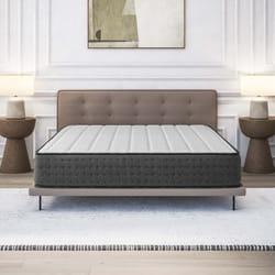 Cosmos - Matelas equinox 160x200 cm-Mémoire de Forme-Mousse hr 35 kg-Latex-Confort mi-ferme-Réversible-24 cm