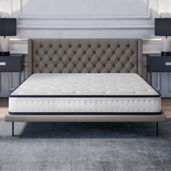 Matelas UPSILON 15 140x200 cm-Mousse mémoire de forme adaptative-7 zones Blue-latex + HR-Confort Optimal-Equilibré-Hypoallergénique