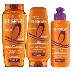 LOréal Paris Elseve Huile Extraordinaire Amla Routine Boucles Définies